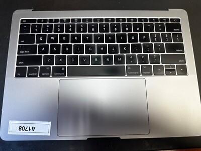 MacBook Pro A1708 Gray  Palmrest Keyboard Top Case w/Touchpad Battery Gray B