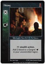 Thing New Blood V:TES VTES Vampire CCG