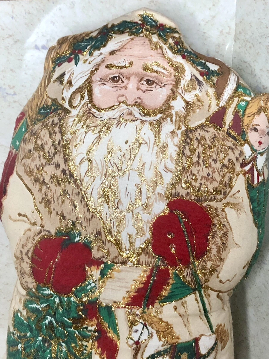 Vintage hot sale santa pillow
