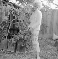 1960s Negative-sexy blonde pinup girl Hally Ravins-cheesecake t61028