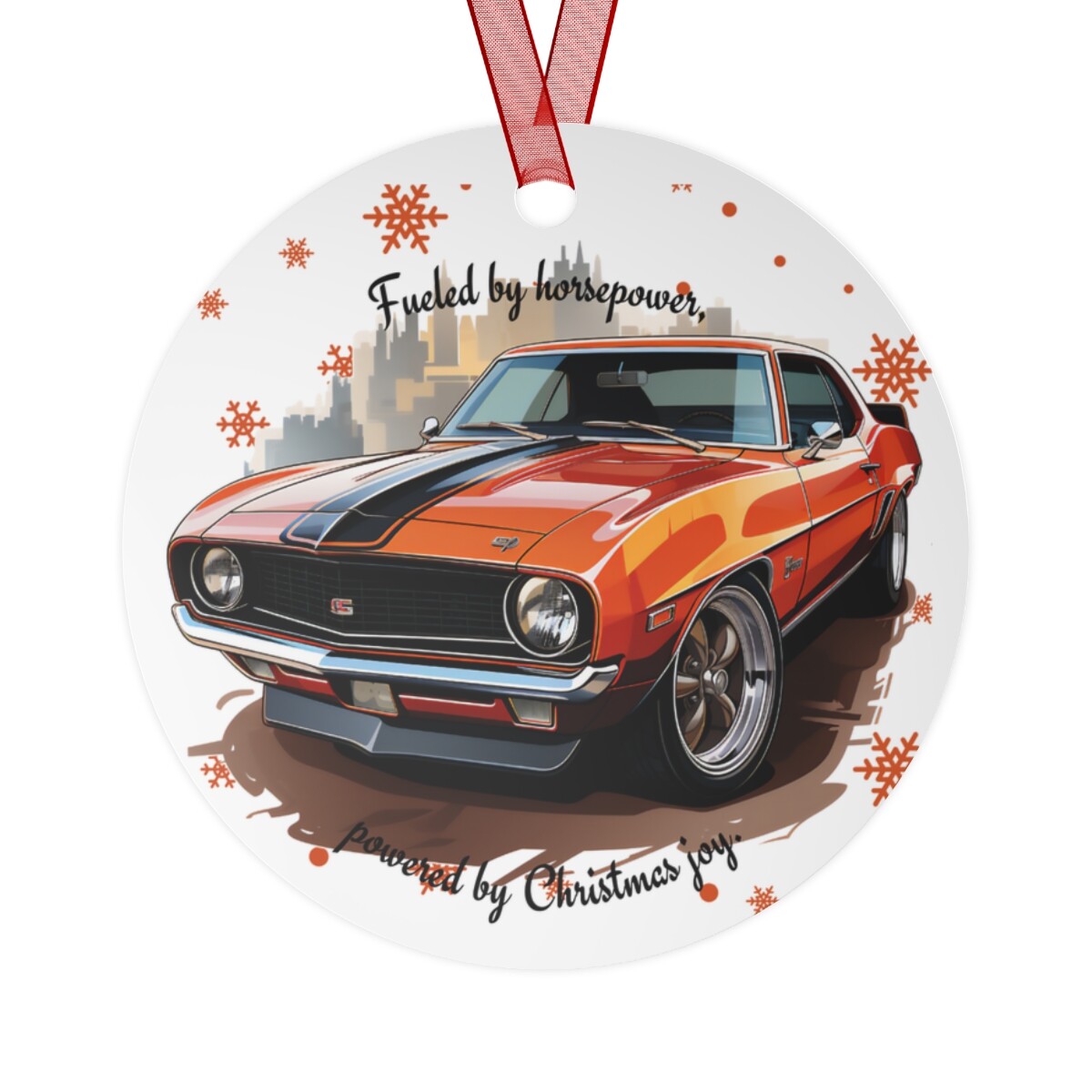 Classic American Muscle Car Christmas Metal Ornament Vintage Gift Idea Stocking eBay