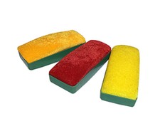 Versatile Blackboard and White Board Eraser, Random Color, 4x2.5x1.5"