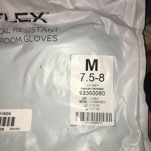 ANSELL MICROFLEX Guanti Monouso Non Sterili (TAGLIA M) 93-360 491M28 ๐ 200 PK - Foto 4 di 11
