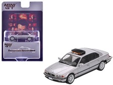 Mini GT MGT00902-007E 1/64 BMW 750IL Gray Metallic 007 James Bond