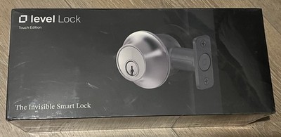Level Lock Touch Edition Matte Black Invisible Smart Lock  C-L14U