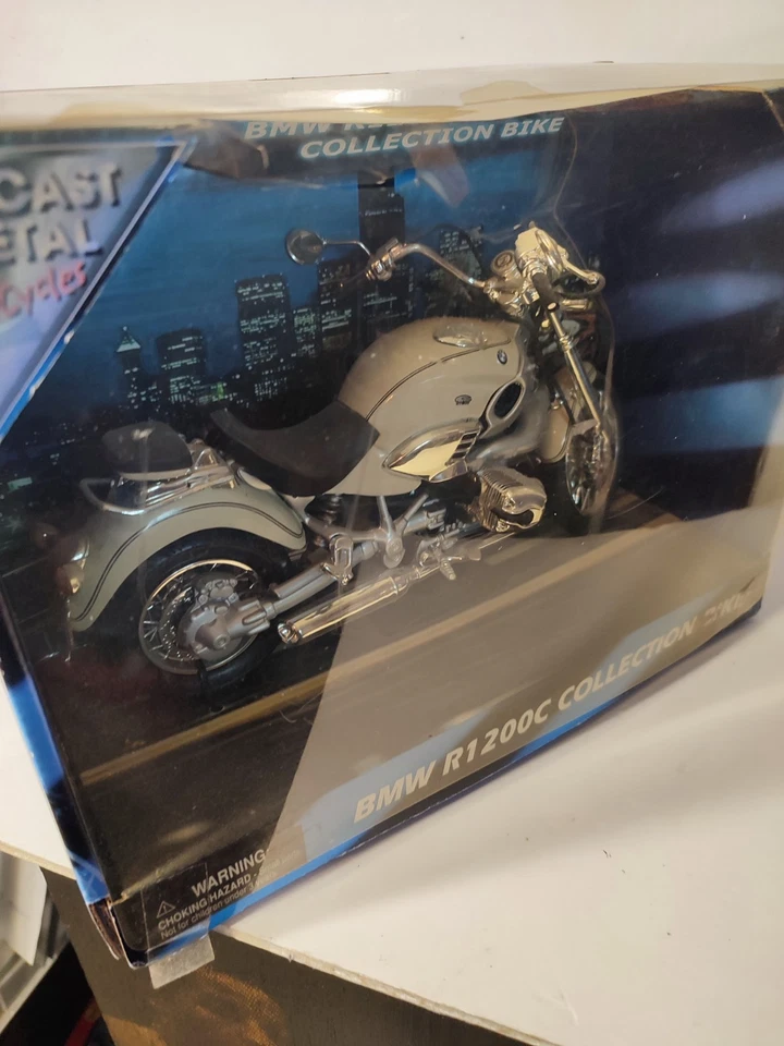 TAMS INDUSTRIAL COLLECTION BIKE DIE-CAST MOTO BMW R1 200C  1/9 EN BOITE NEUF - Photo 4/4
