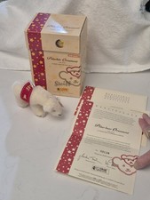 Steiff Polar Bear Christmas Ornament 2006 Limited Edition 134/2006 5 037375