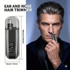 USB Rechargeable Nose Ear Hair Trimmer for Men Portable Clipper Original