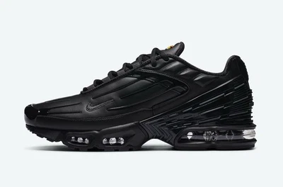 Baskets Nike Air Max Plus 3 Leather pour homme chaussures noires pointure 49,5 CK6716-001 - Photo 1/4