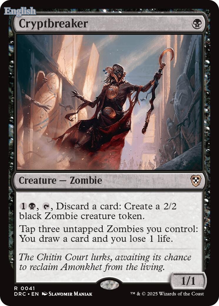 Cryptbreaker 41 R NM Commander: Aetherdrift MTG
