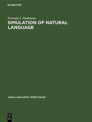 Simulation of natural language Fernand J. Vandamme