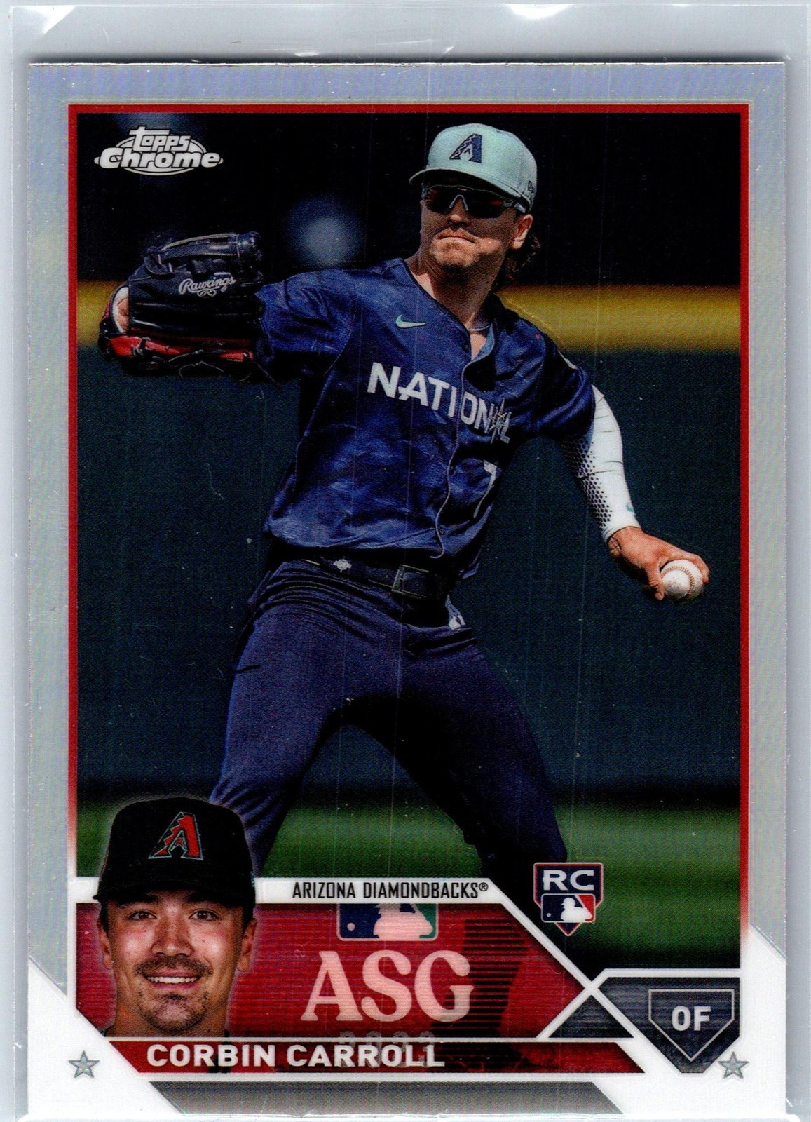 2023 Topps Chrome Update #ASGC-34 Corbin Carroll 2023 All-Star Game