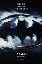 1992 Batman Returns Movie Poster 11X17 Michael Keaton Penguin Catwoman 🐧🦇🍿
