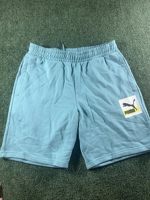 Puma Fleece Shorts Men s Med Sage Green New With Tags 