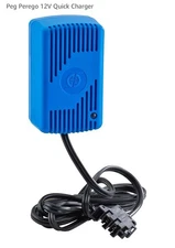 NEW 12-Volt Charger for for Peg-Perego Battery for  Children's Vehicles