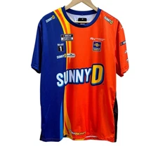 Josh Berry Stewart Haas SunnyD Uniform Pit Crew Jersey Polyester NASCAR Sz LARGE