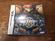 Metroid Prime: Pinball (Nintendo DS, 2005) CIB COMPLETE W/ RUMBLE PACK
