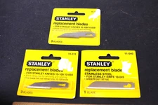 Stanley No.11-111 Replacement Blades NOS 3 Packs USA