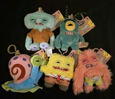 Zuru: Fuggler x SpongeBob SquarePants 5 Inch Keychain Plush - Complete Set of 5