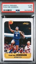 Flau'Jae Johnson ROOKIE Rare 2025 Sports Illustrated Kids SI LSU MINT PSA 9