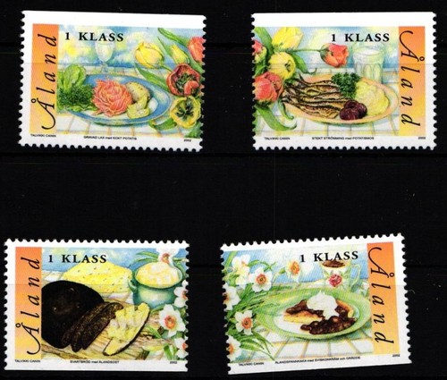 Aland 203-206 postfrisch Åländische Speisen #IR172