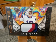 2020 Panini Black Futuristic Relics Copper 14/50 Jake Fromm #F6 Rookie RC 00y3