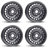 4 Alcar Stahlfelgen 6.0Jx15 Zoll ET45 5X112 FüR Audi 100/200 A4 A6 4Er Satz