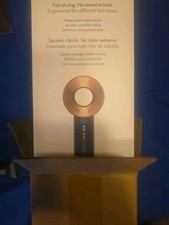 NEW SEALED W WARRANTY Dyson Supersonic W 3 attachments Prussian Blue/Rich Copper