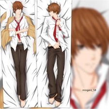 Anime Death Note Body Soft Plush Pillow Case Cover Hugging Body Christmas Gift