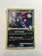 Pokemon TCG Weavile G 17/127 Platinum Holo on eBay