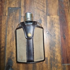 Vintage Liquor Wine Whiskey Pocket glass flas...