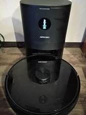 AIRROBO T10+ Robot Vacuum and Mop with Self-Empty Base, Lidar Navigation - Used