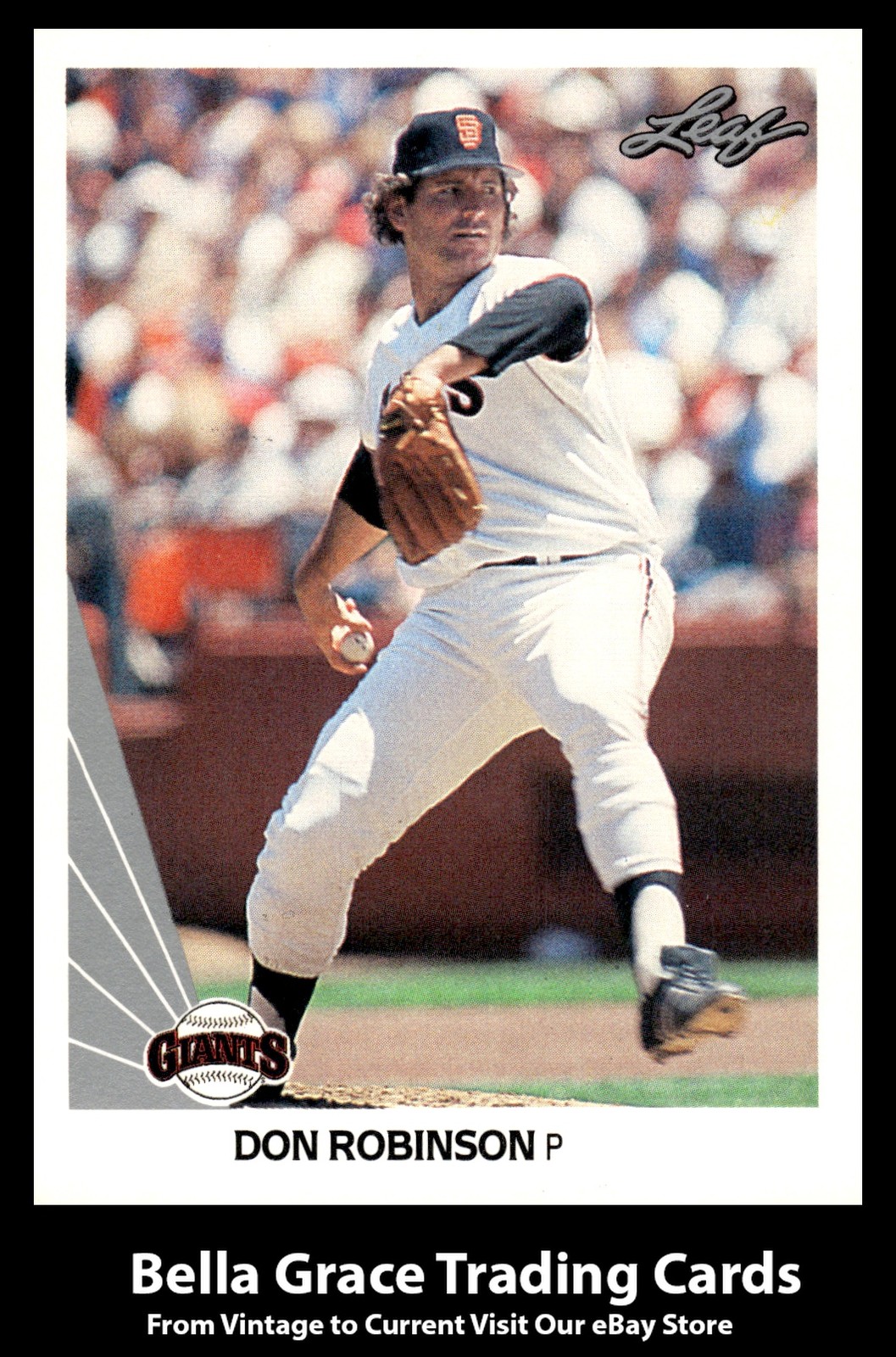 1990 Leaf Don Robinson #267 San Francisco Giants MLB Baseball