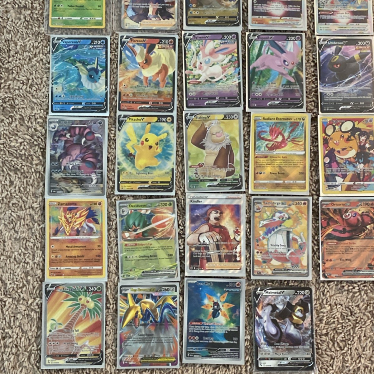 Huge Collection of all Rare Pokmon Cards Worth $450 | eBay