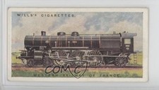 1924 Wills Railway Engines Tobacco Western Railway of France #35 0kb5