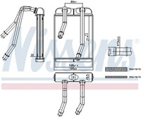 Nissens WäRmetauscher Innenraumheizung 707227 FüR VW Transporter T5 Bus 7HB 7HJ