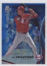 2017 Bowman Platinum Top Prospects Royal Blue JP Crawford #TP-JC 4kh