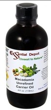 Macadamia Unrefined Carrier Oil - 4oz
