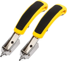 2PCS Staple Remover, Staple Puller Tool, Upholstery and Construction Heavy Duty