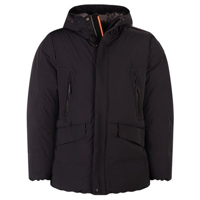 Parajumpers PJS KAZU Daunen Kapuzenjacke Herren Black