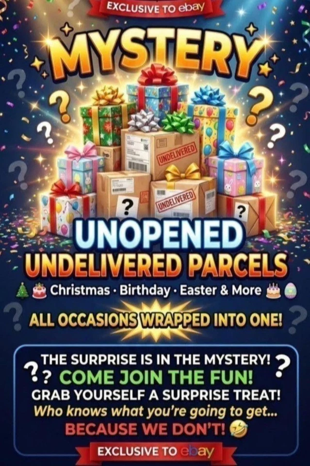 SURPRISE PARCELS!! WHO KNOWS WHAT YOU WILL GET!!