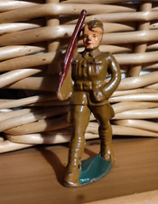 Vintage Lead Figure Toy Soldier Doughboy With Rifle Marked Made in USA and 66