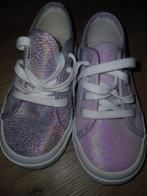 Superga Girls Canvas Glitter  Multicolor Size 27 Come Diferent Design See Pictur