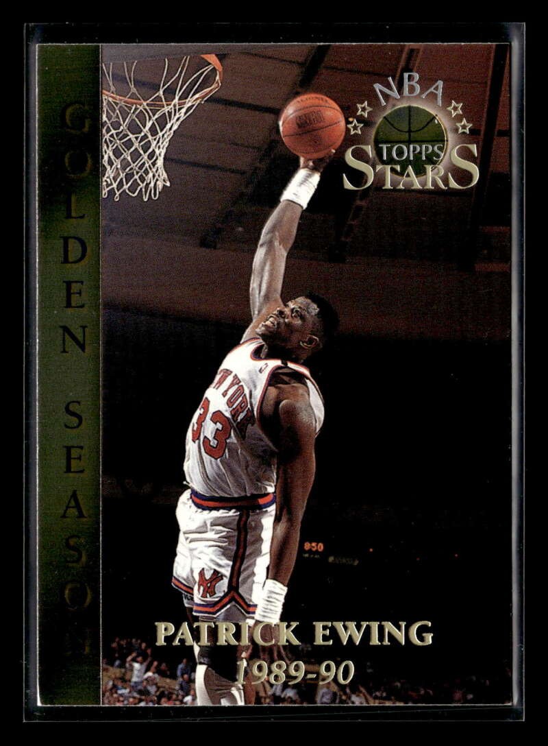 1996-97 Topps Stars Patrick Ewing #66 Members Only New York Knicks IC1099