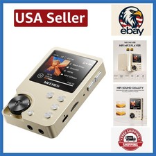 Compact HiFi Digital Audio Player - 64GB Memory, 2-Inch Touch Screen - Gold