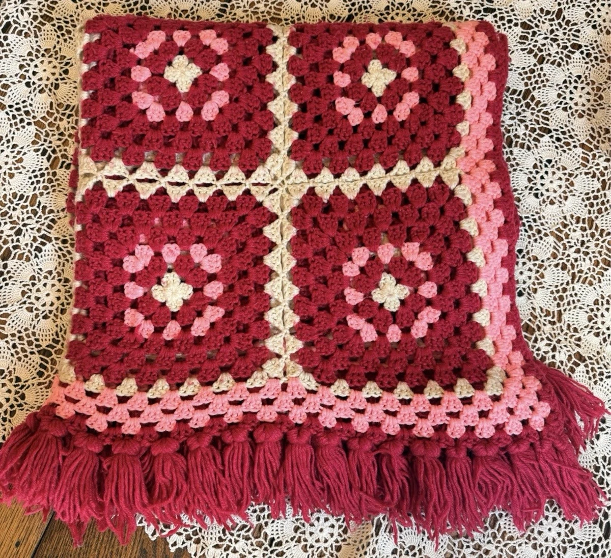 Granny Square Afghans & Throw Blankets for sale | eBay