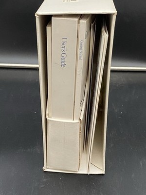 Vintage Microsoft Word Manuals For Mac Version 5.0 Big Box PC