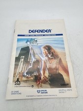Defender Atari 2600 1981 Manual / Instructions Only