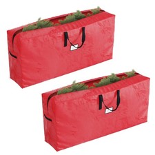 Set of 2 Christmas Tree Storage Bags - Fits 9-Foot Artificial Each Protect