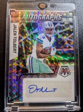 2022 Panini Mosaic - Rookie Autographs Mosaic Jalen Tolbert #RAM-JT (AU, RC)